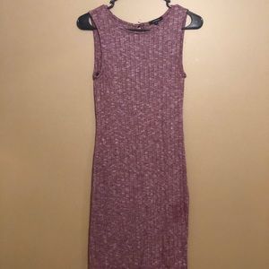 Knitted Feel Like Body Con Dress
